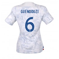 Camisa de time de futebol França Matteo Guendouzi #6 Replicas 2º Equipamento Feminina Mundo 2022 Manga Curta